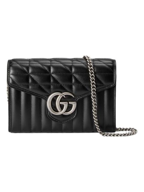 (WMNS) Gucci GG Marmont Mini Bag 'Black' 474575-DTD5N-1000