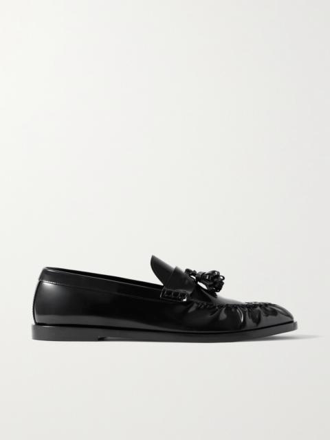 Tasseled Leather Loafers
