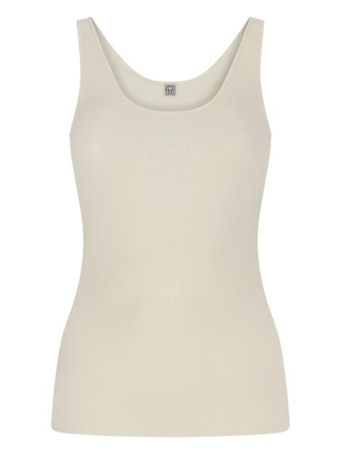 scoop-neck tank top