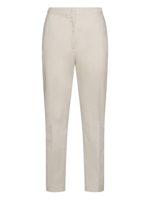 side-pocket straight trousers