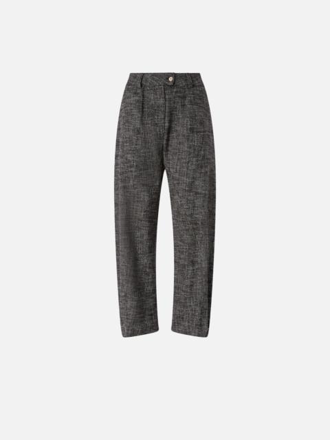 FLANNEL BALLOON TROUSERS