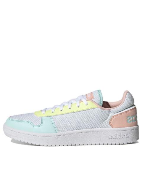 (WMNS) adidas neo Hoops 2.0 'White Pink Blue' GY7528