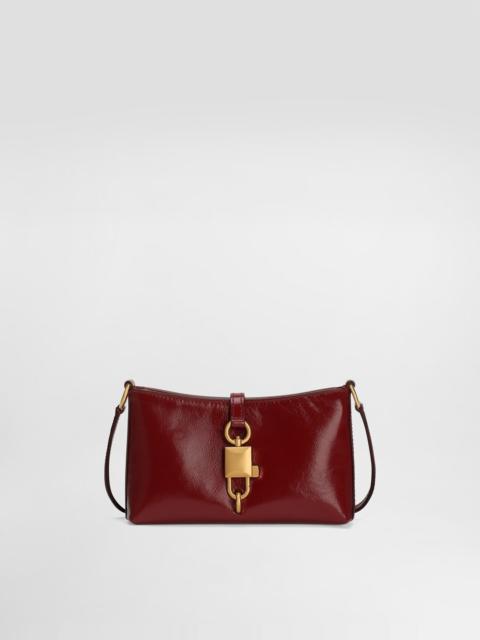 Lock shoulder bag in calfskin