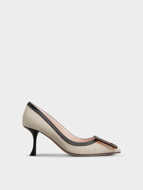 Viv' in The City Pumps in canvas
