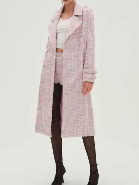 Strawberry Cream Tweed Coat