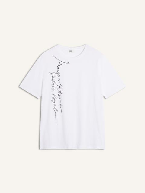 POETIC SCRIPT LIGHT REGULAR TEE-SHIRT