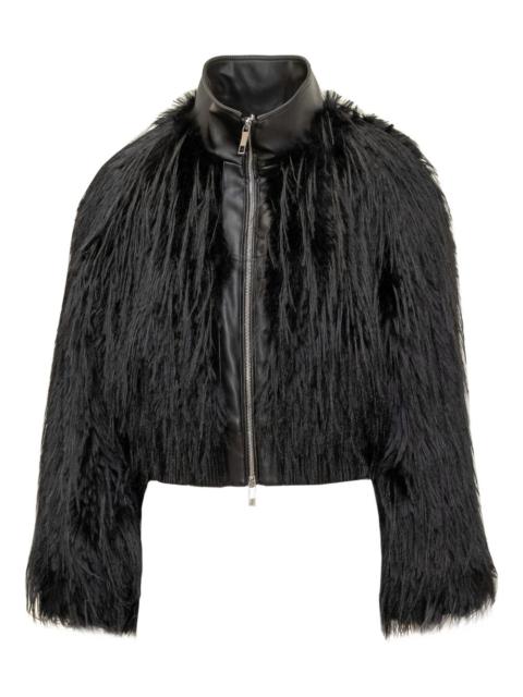 furry-detailed jacket
