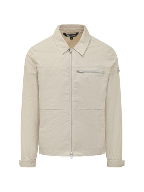 zip-pocket shirt jacket