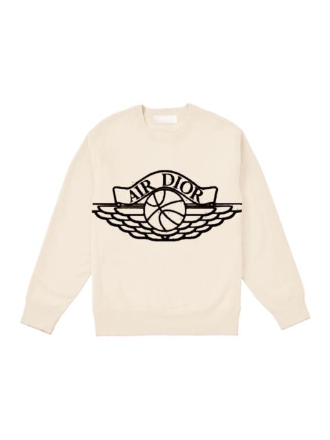Dior x Jordan Wings Sweater Natural