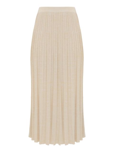 RHIANNON RIB MIDI SKIRT