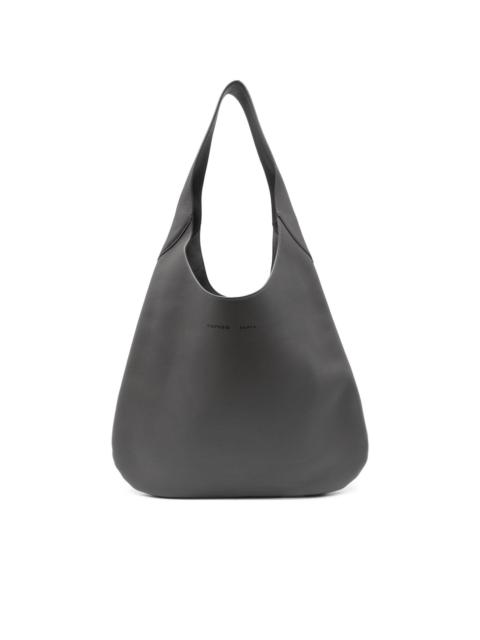 Tommaso curved-handle tote bag