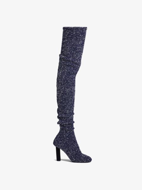 Glint Over The Knee Boots