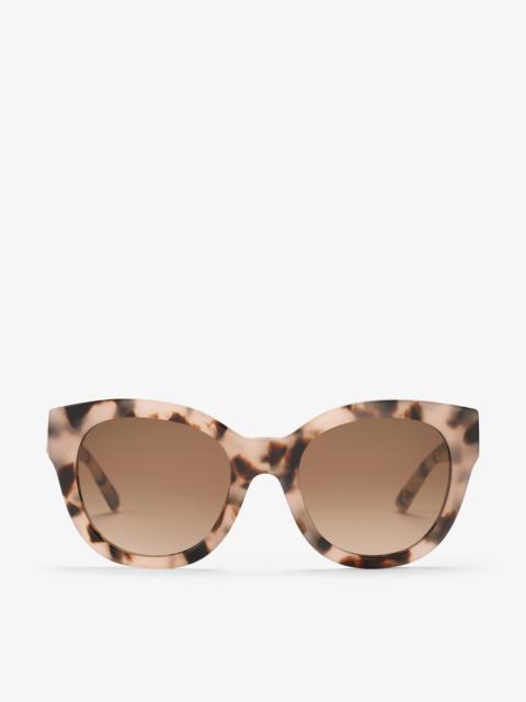 Kati
Pink Havana Round Sunglasses