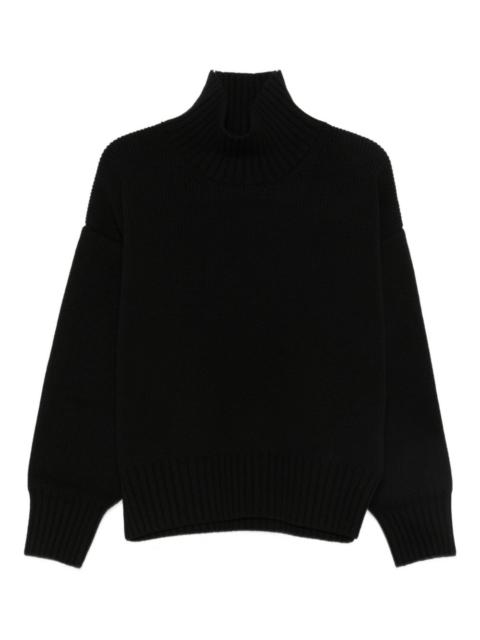 roll-neck sweater