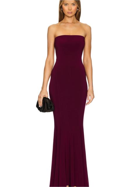 x REVOLVE Strapless Fishtail Gown
