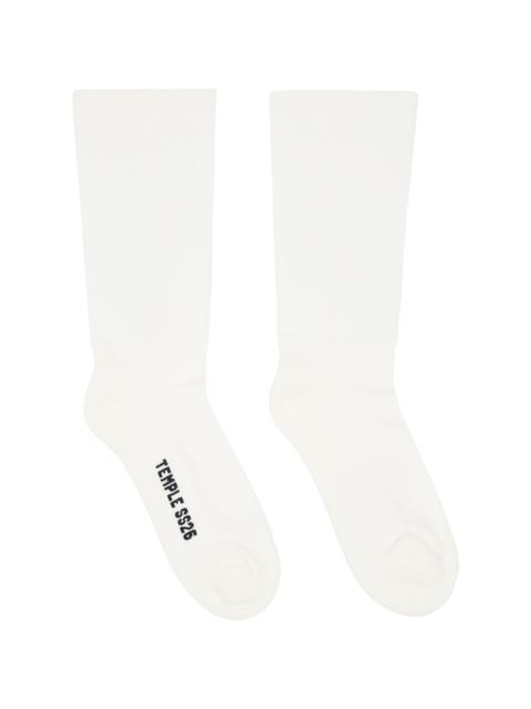 Off-White Temple Mid Calf Socks