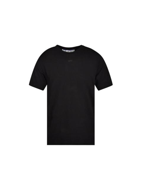 OFF-WHITE Rubber Arrows Slim Fit T-Shirt Black/Black