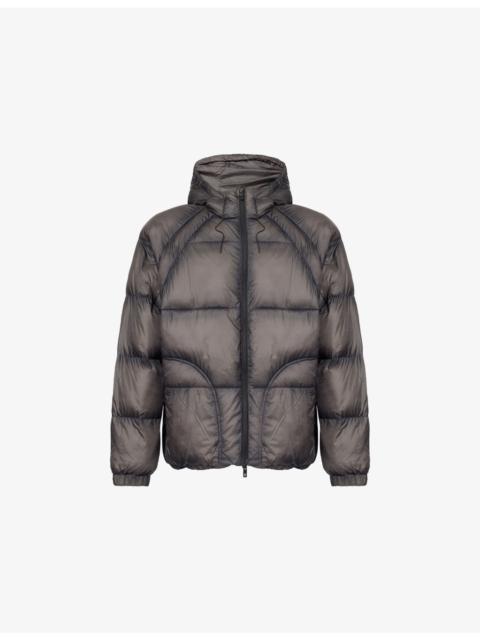 Translucent Hooded Shell Jacket