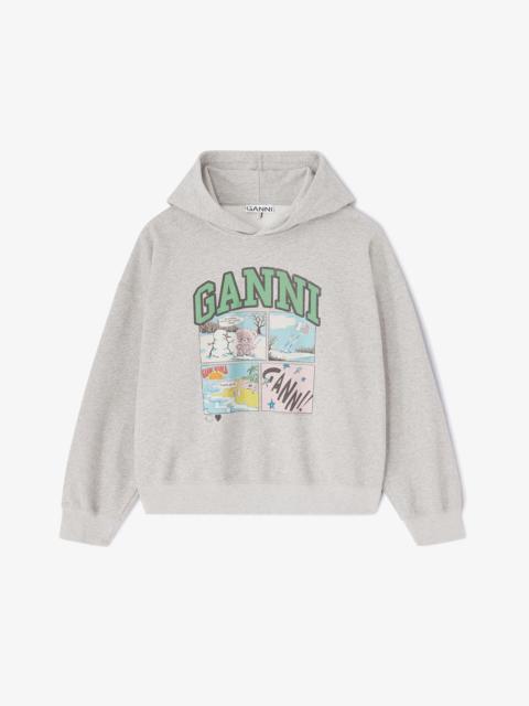 GREY BEAR COMIC HOODIE