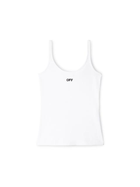 Off Stamp Rib Tank Top