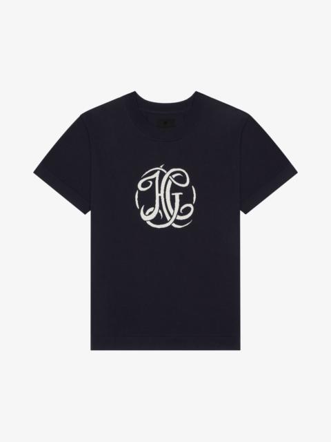 T-SHIRT IN KNIT WITH HG JACQUARD