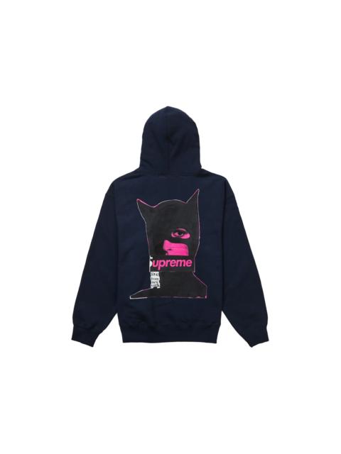 Supreme Catwoman Hooded Sweatshirt Navy