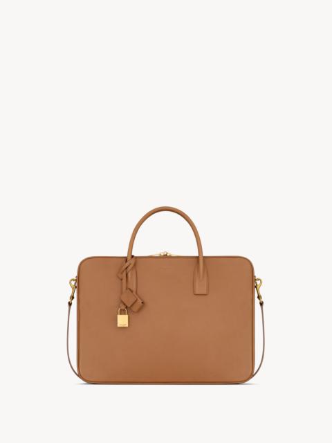 SAC DE JOUR LARGE SLIM BAULETTO BAG IN LEATHER