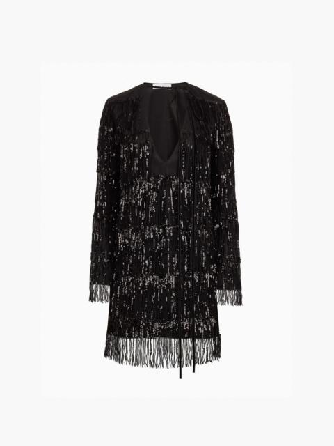 Mini Sequin Fringe Dress