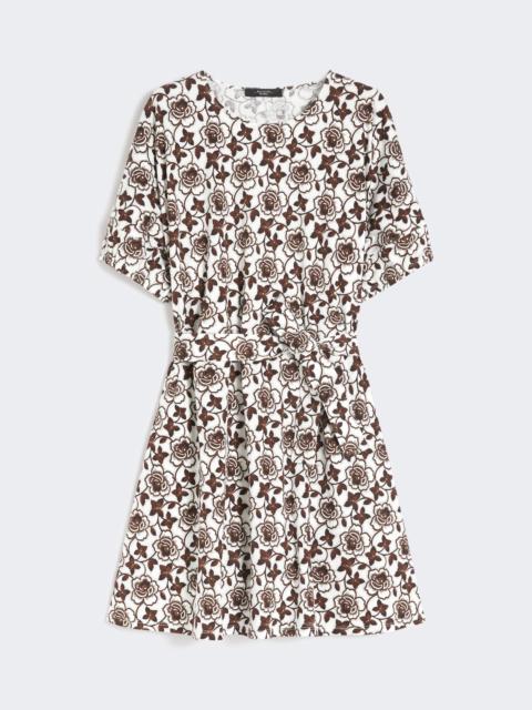 GENERO Printed jersey dress