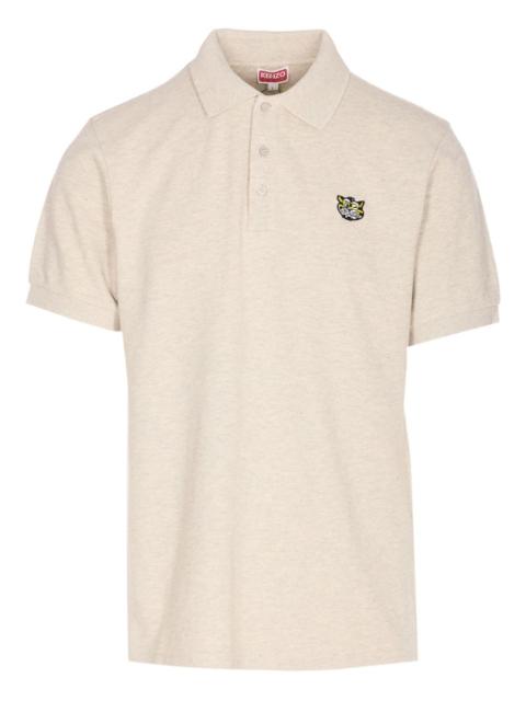 tiger patch polo shirt