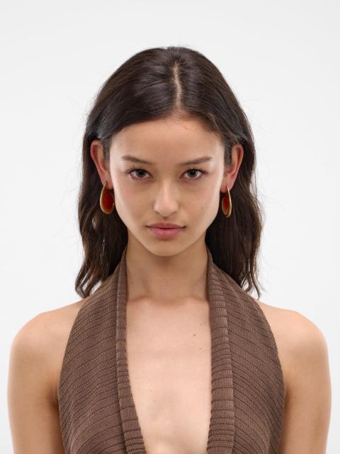 Small Dusk Gold Earrings