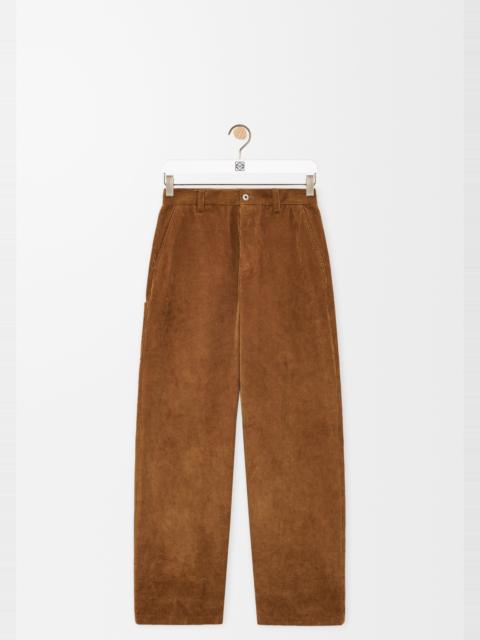 Trousers in cotton