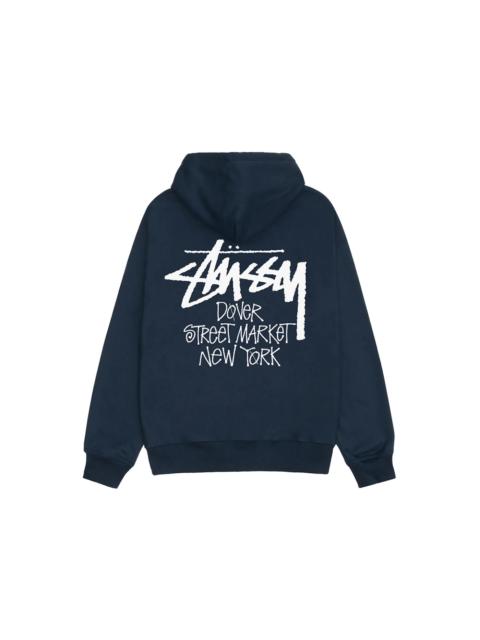 Stussy x Dover Street Market New York Zip Hoodie Navy