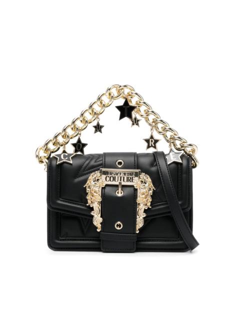 star-motif faux-leather tote bag