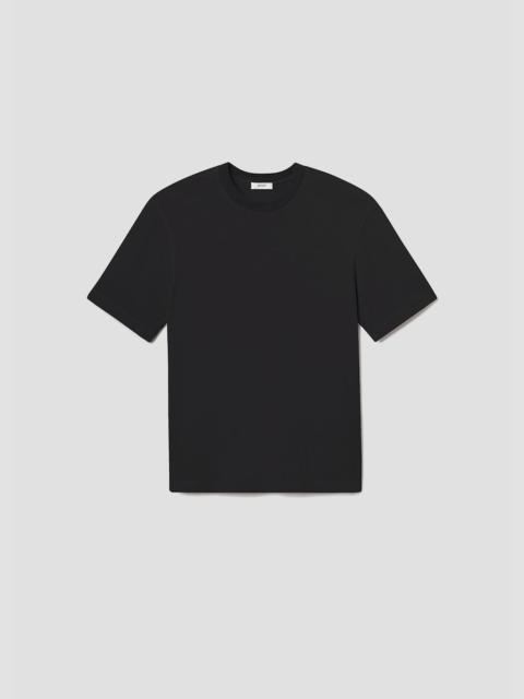 ASHA MOCK NECK TEE IN BLACK