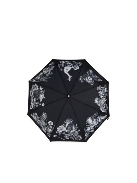 graphic-print umbrella
