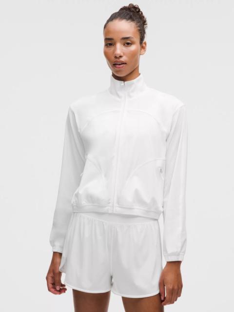 Sleek Full-Zip Running Jacket