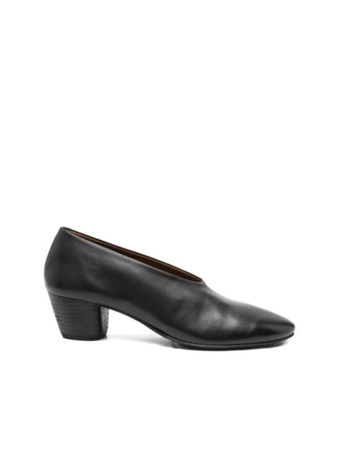 50mm leather pumps