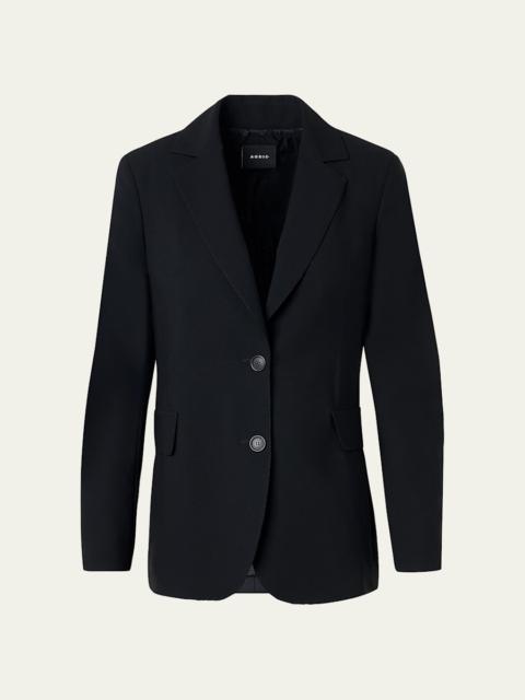Malik Cool Wool Single-Breasted Jacket