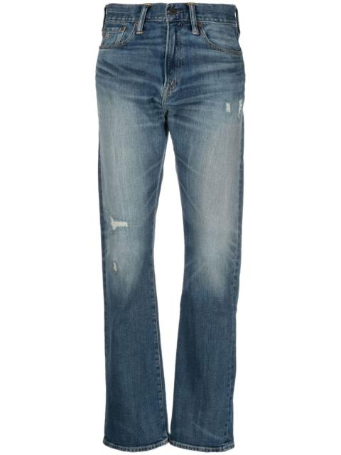 stonewash bootcut jeans