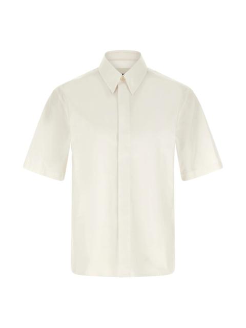 Logo embroidery shirt