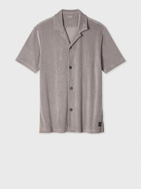 Grey Towelling Lounge Shirt
