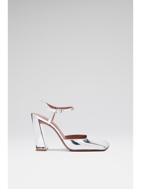 CHARLOTTE PUMP 95 SILVER MIRROR