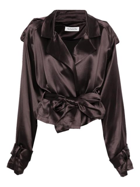 Simona satin blouse