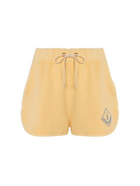 Exclusive Club Moda Riviera Serena Cotton Shorts yellow