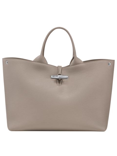 Le Roseau L Handbag Clay - Leather
