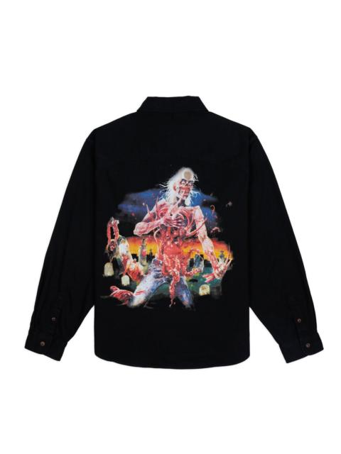 Brain Dead x Cannibal Corpse Work Shirt - Black