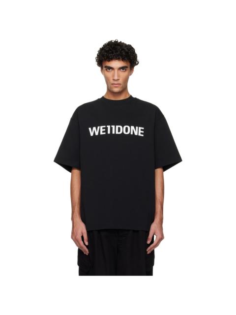 Black Large Basic Logo T-shirt