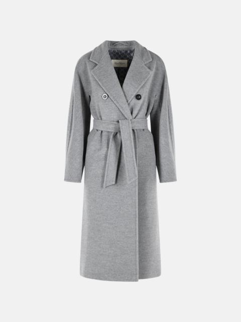 'MADAME' VIRGIN WOOL AND GREY CASHMERE COAT