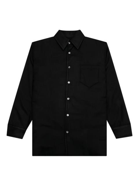 pocket button-down shirt
